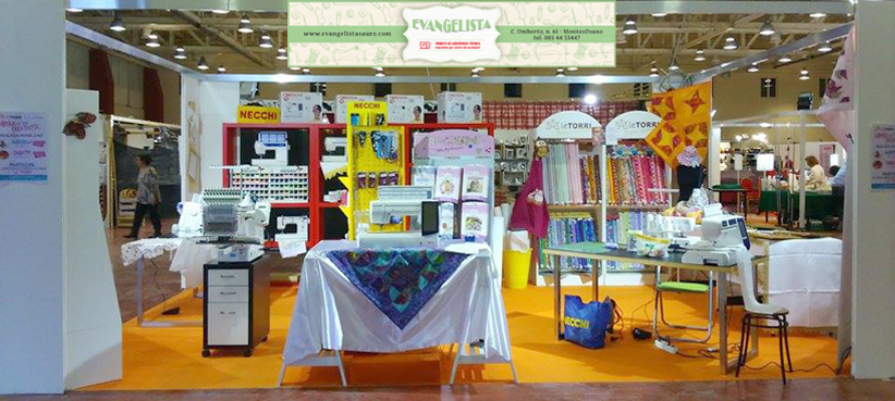 Stand Evangelista presso Hobby show 2015